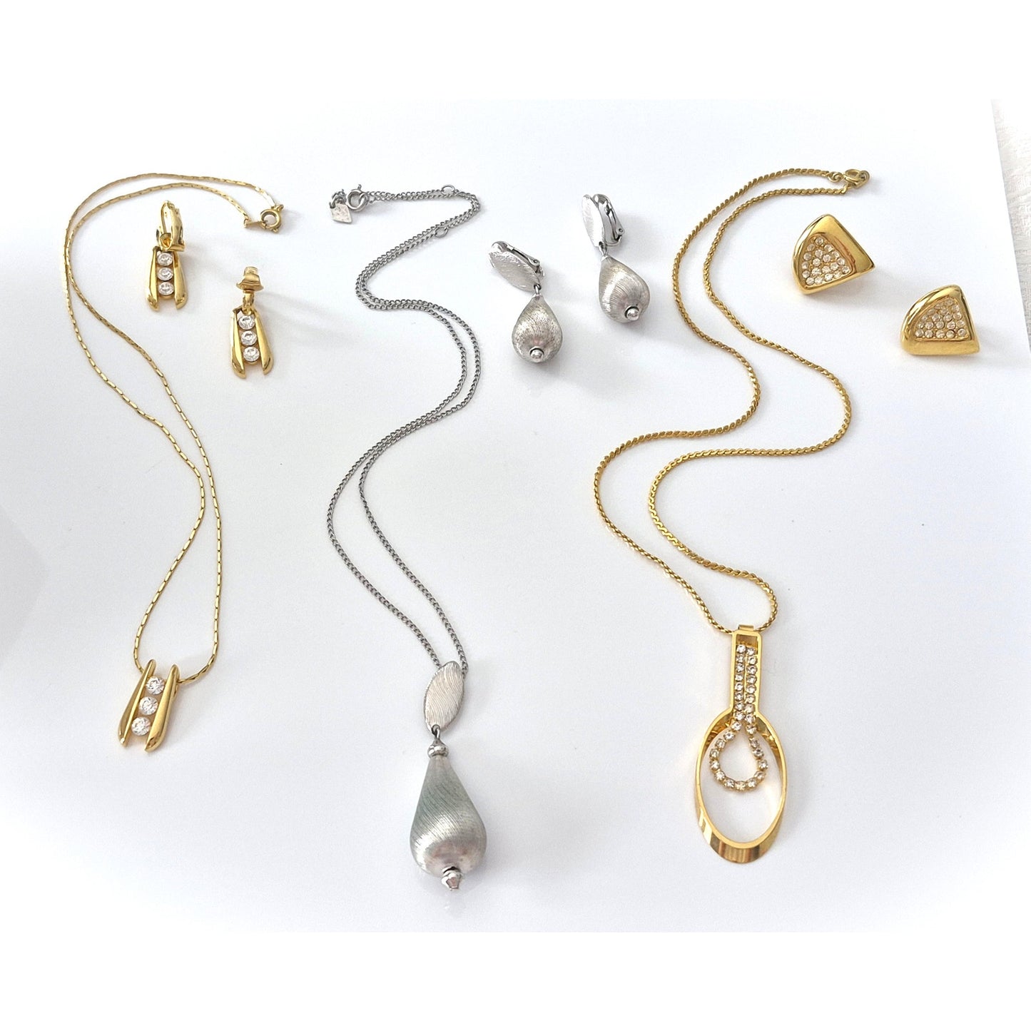 Vintage Necklaces and Earrings Sets - Lot of 3