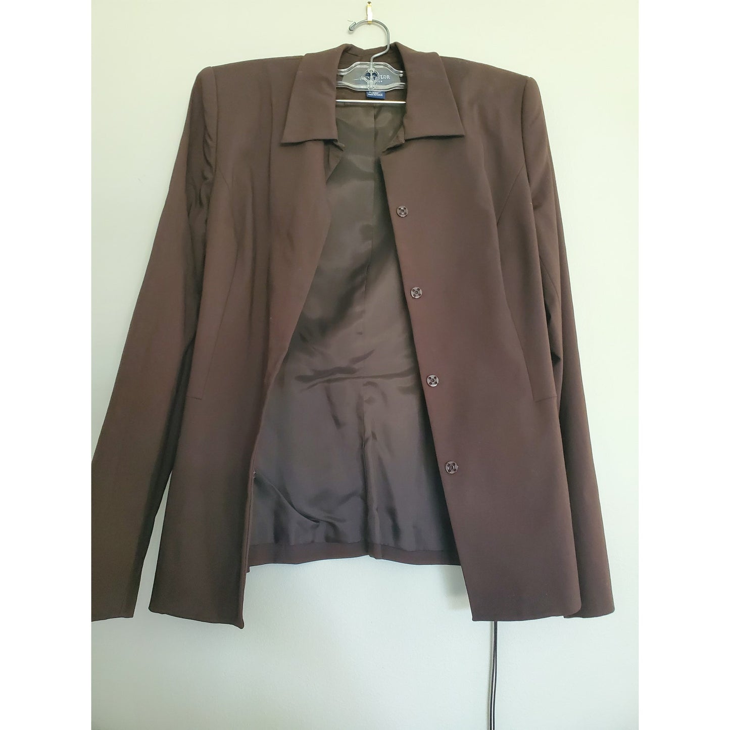 Vintage Ann Taylor Brown Petite Matching Set