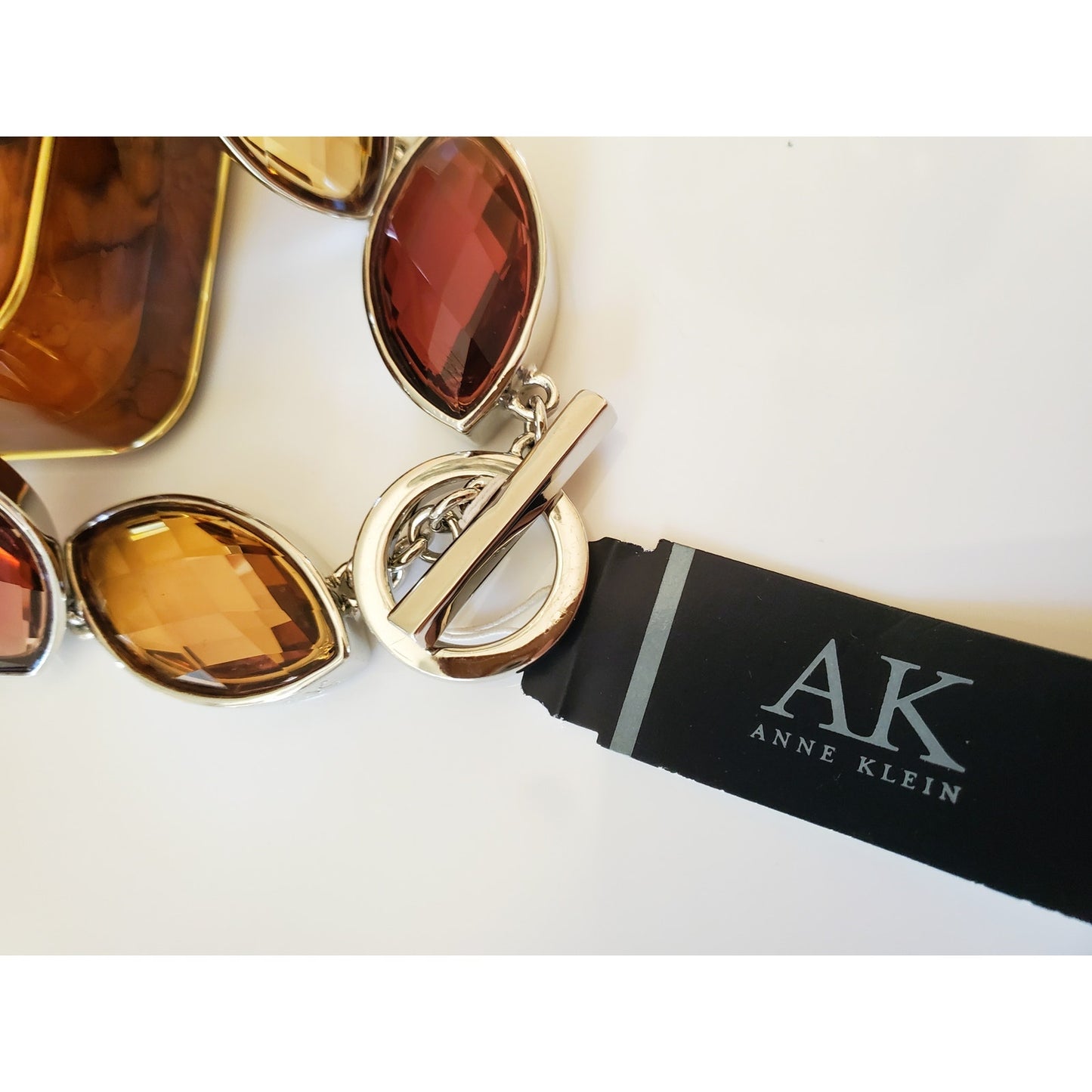 Vintage Anne Klein Amber Bracelet