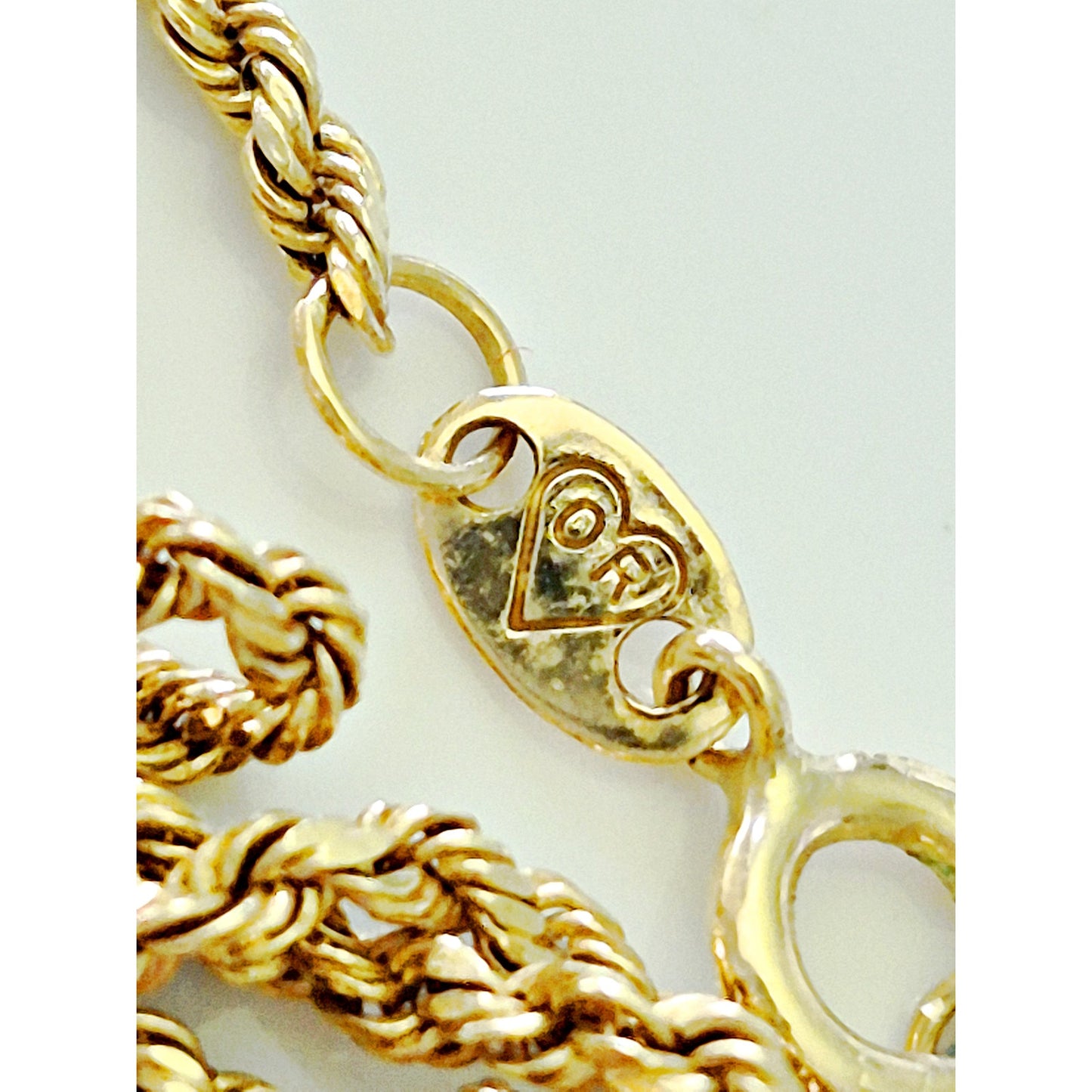 14K Gold Rope 24" Chain Necklace