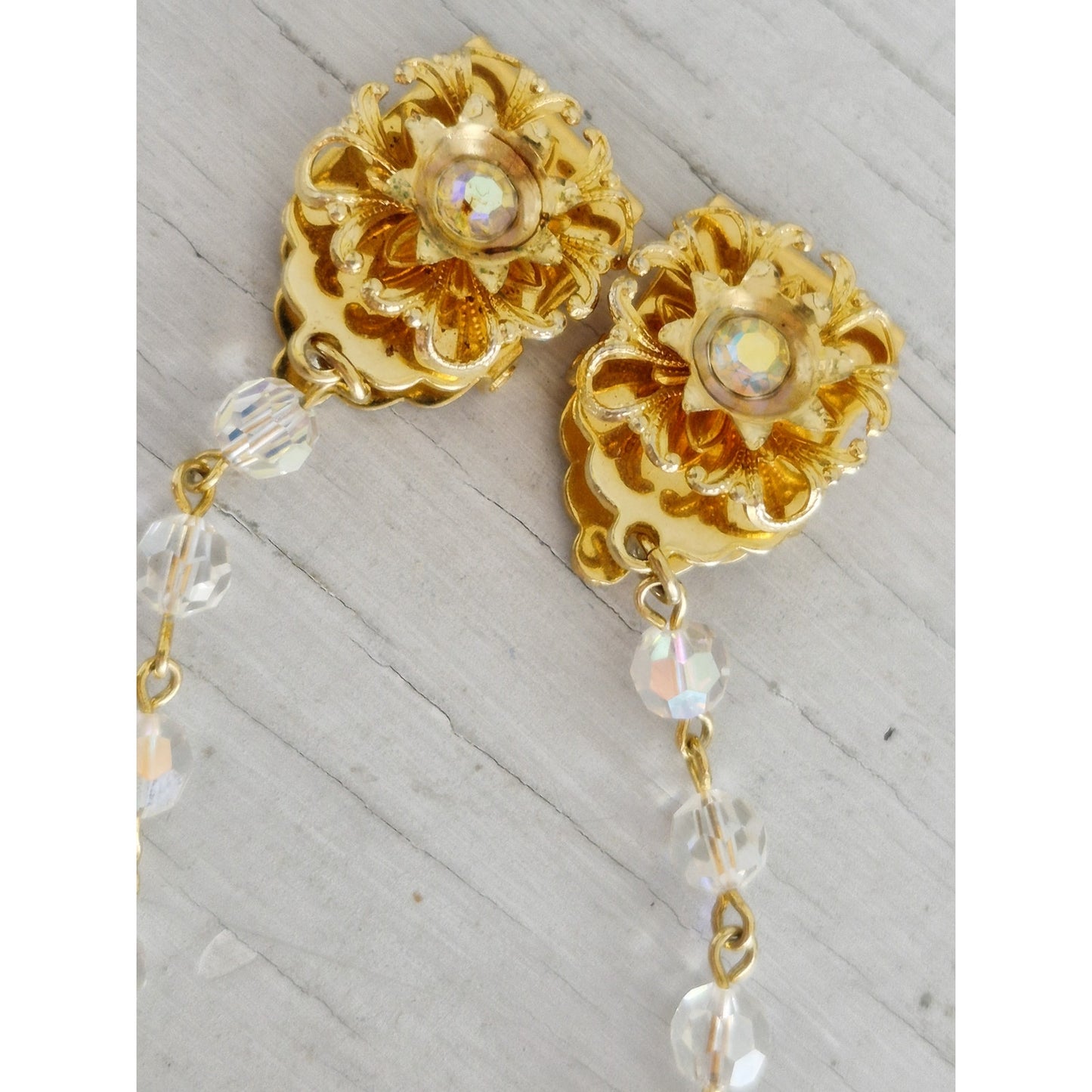 Vintage Sweater Miraculous Medal Charm Clip