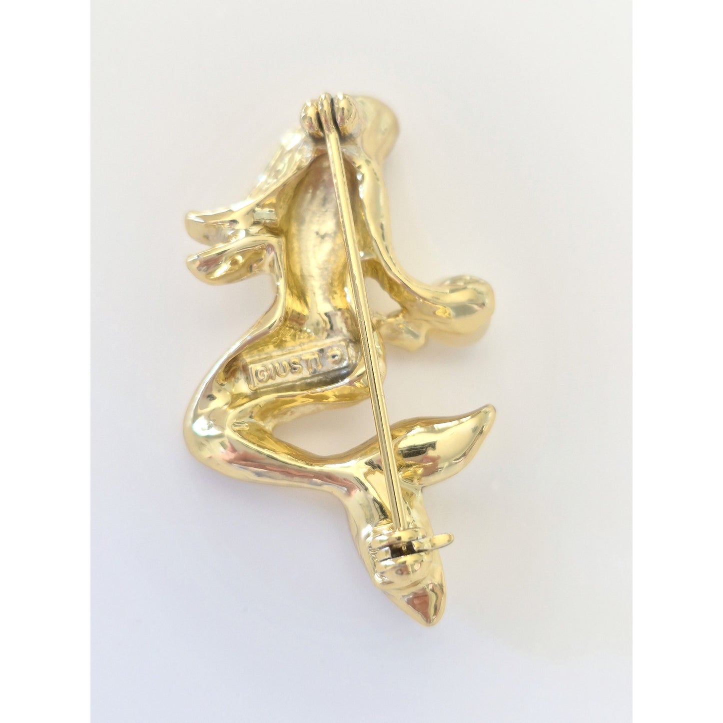 Vintage Mermaid Brooch In Original Box - Gigis Accessories by Louis Giusti