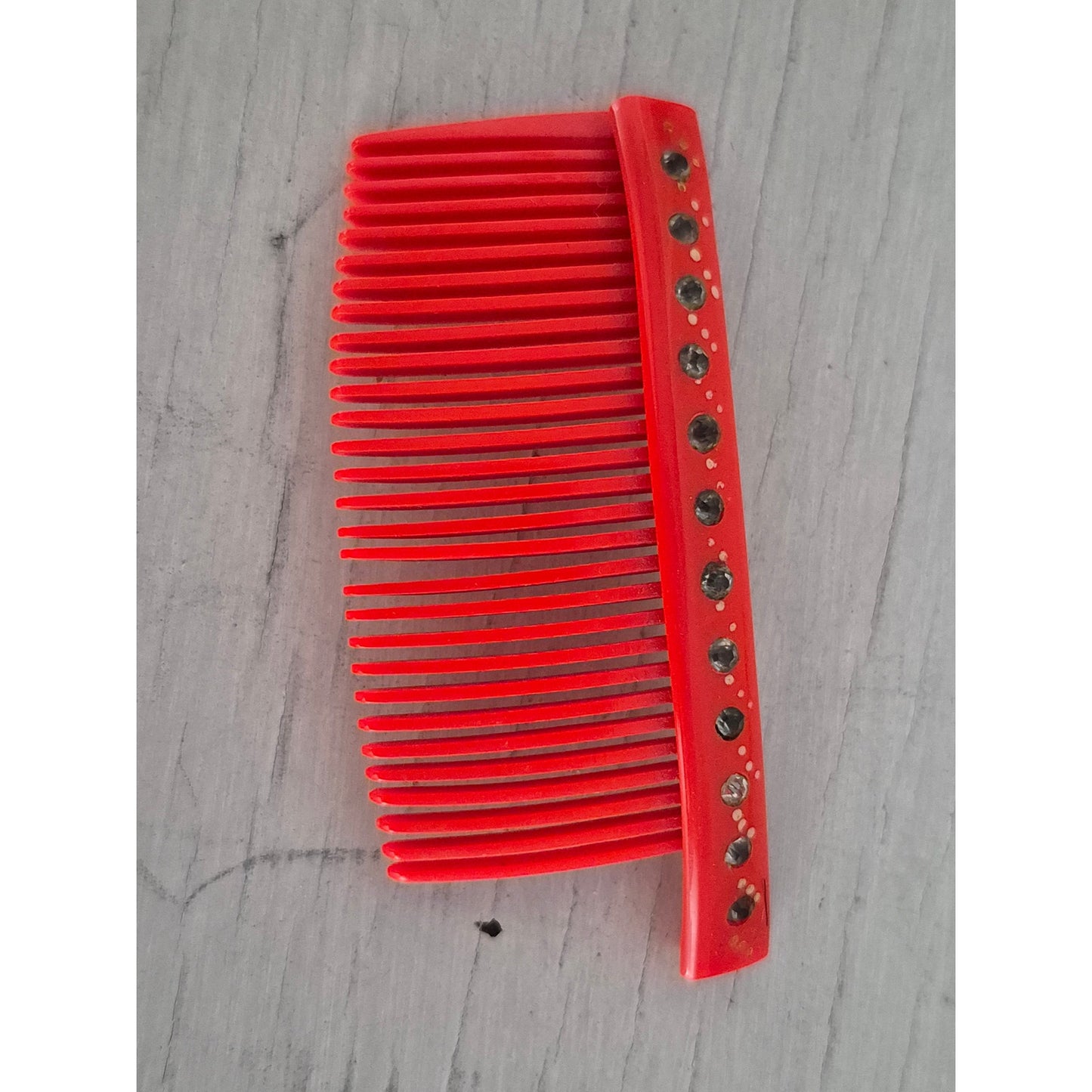 Vintage Hair Comb and Barrette Lot of 6