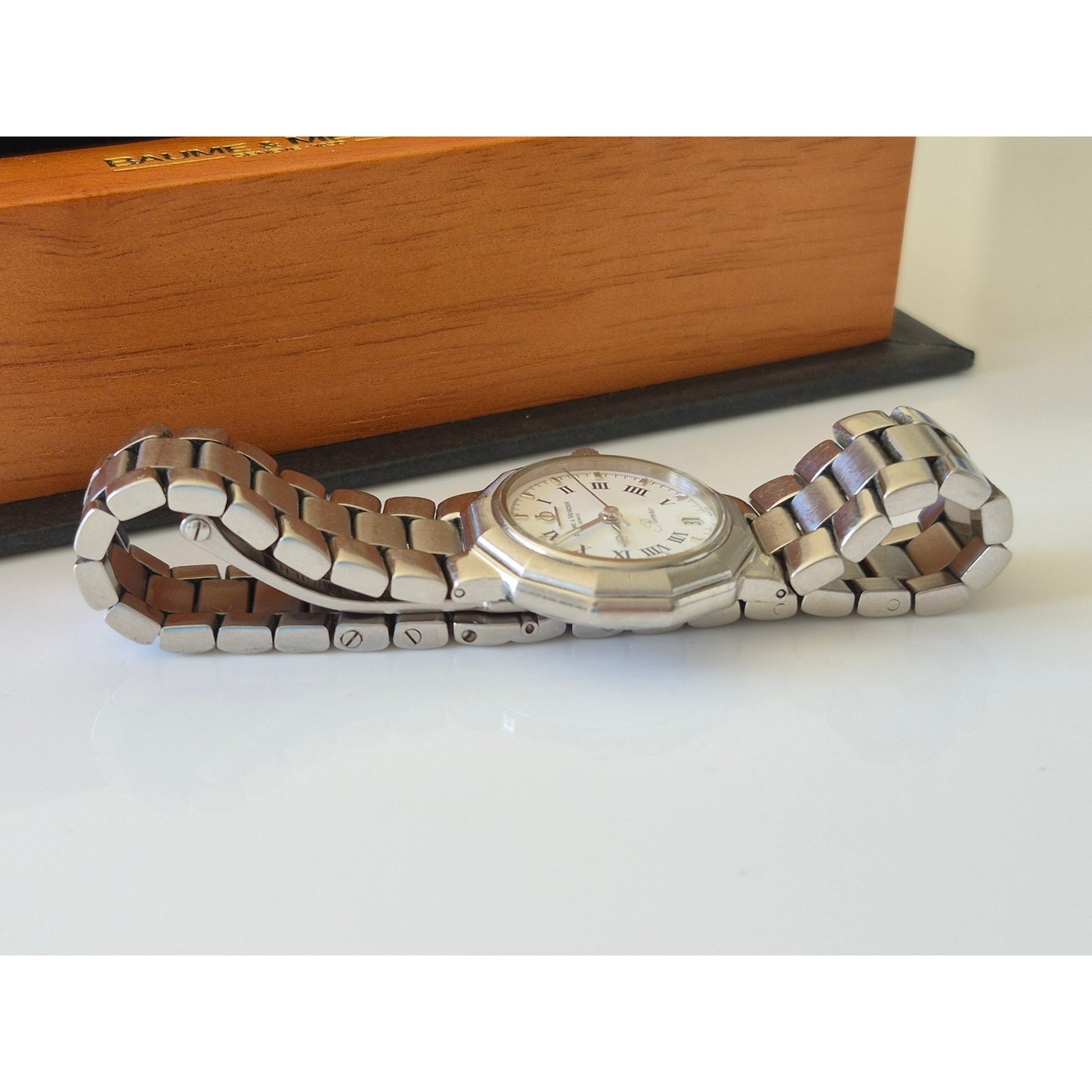 Baume & Mercier Geneve Rivieria Stainless Steel Watch 5231