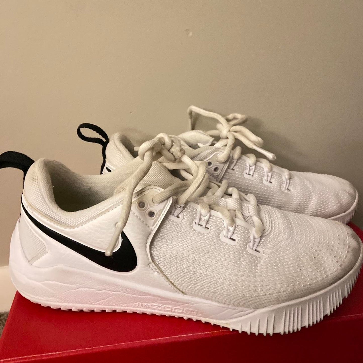 Nike White Volleyball Women's Shoes