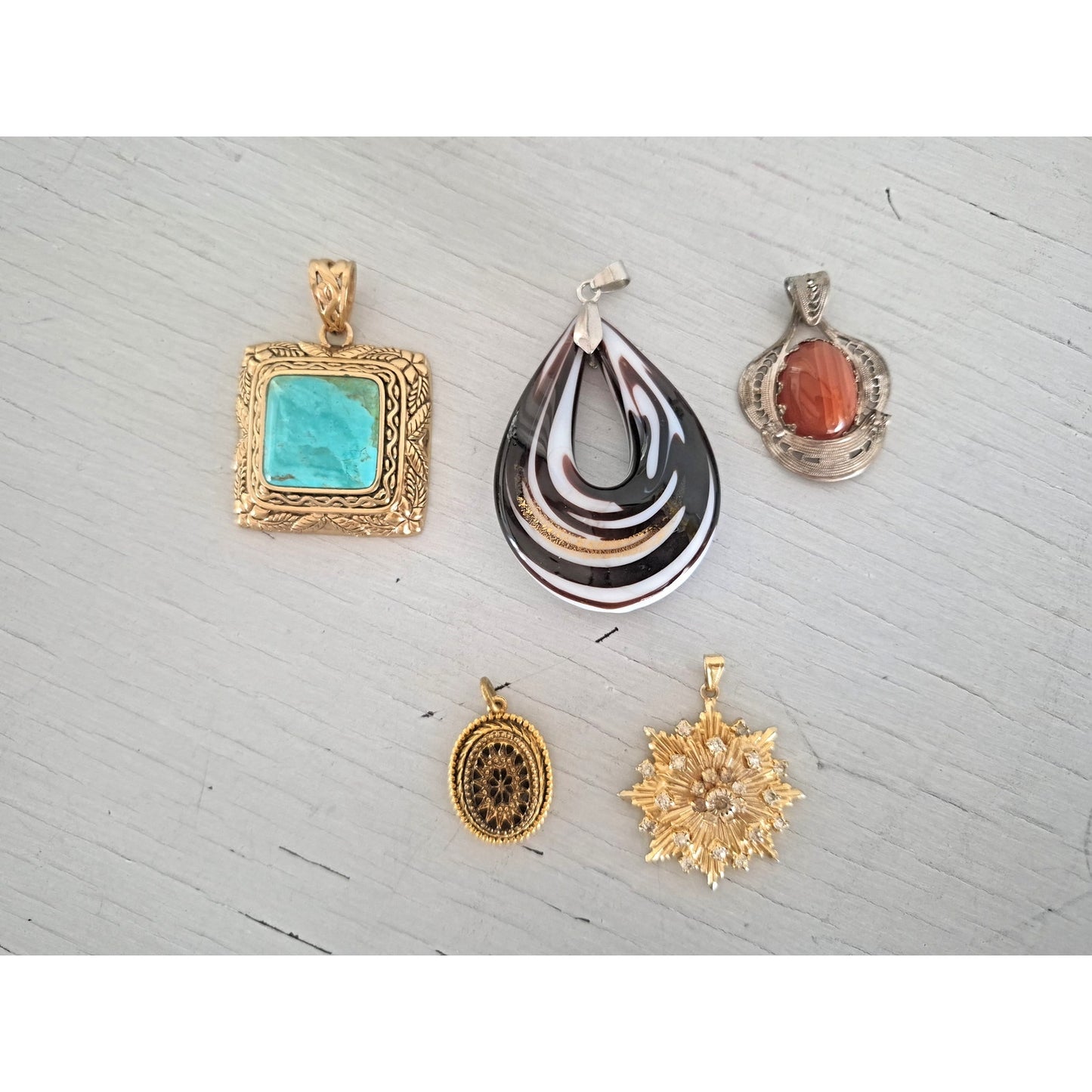 Vintage Pendant Lot of 5