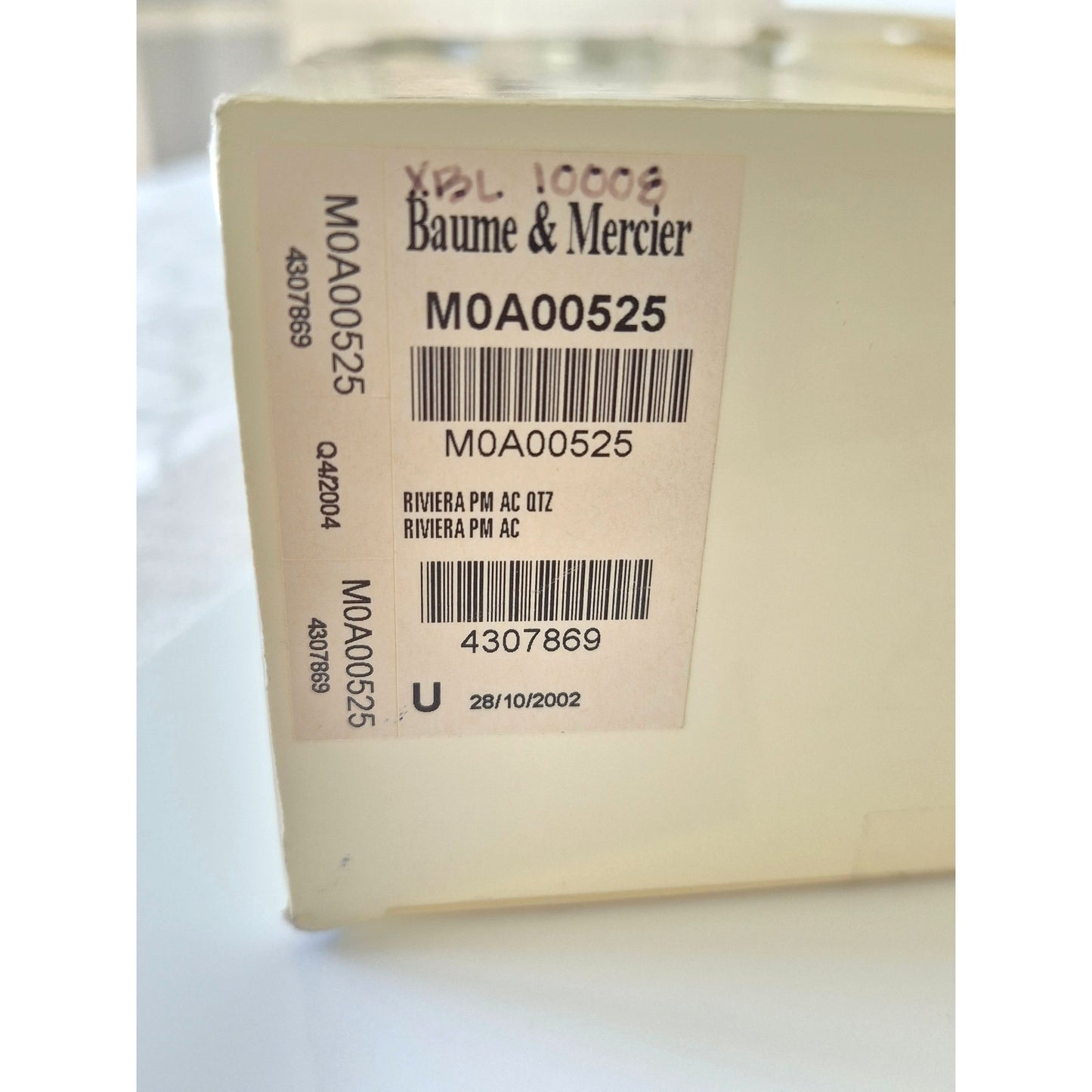 Baume & Mercier Geneve Rivieria Stainless Steel Watch 5231