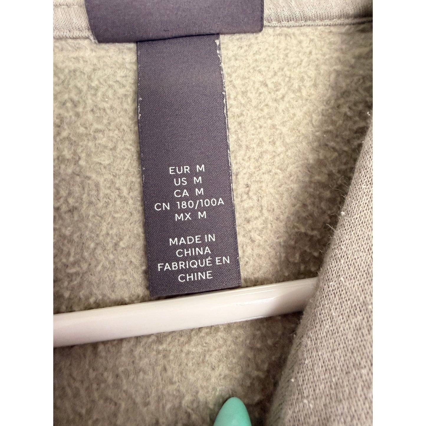 H&M Green Hoodie