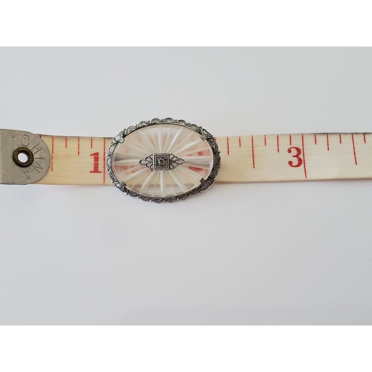 Vintage Camphor Brooch Pin