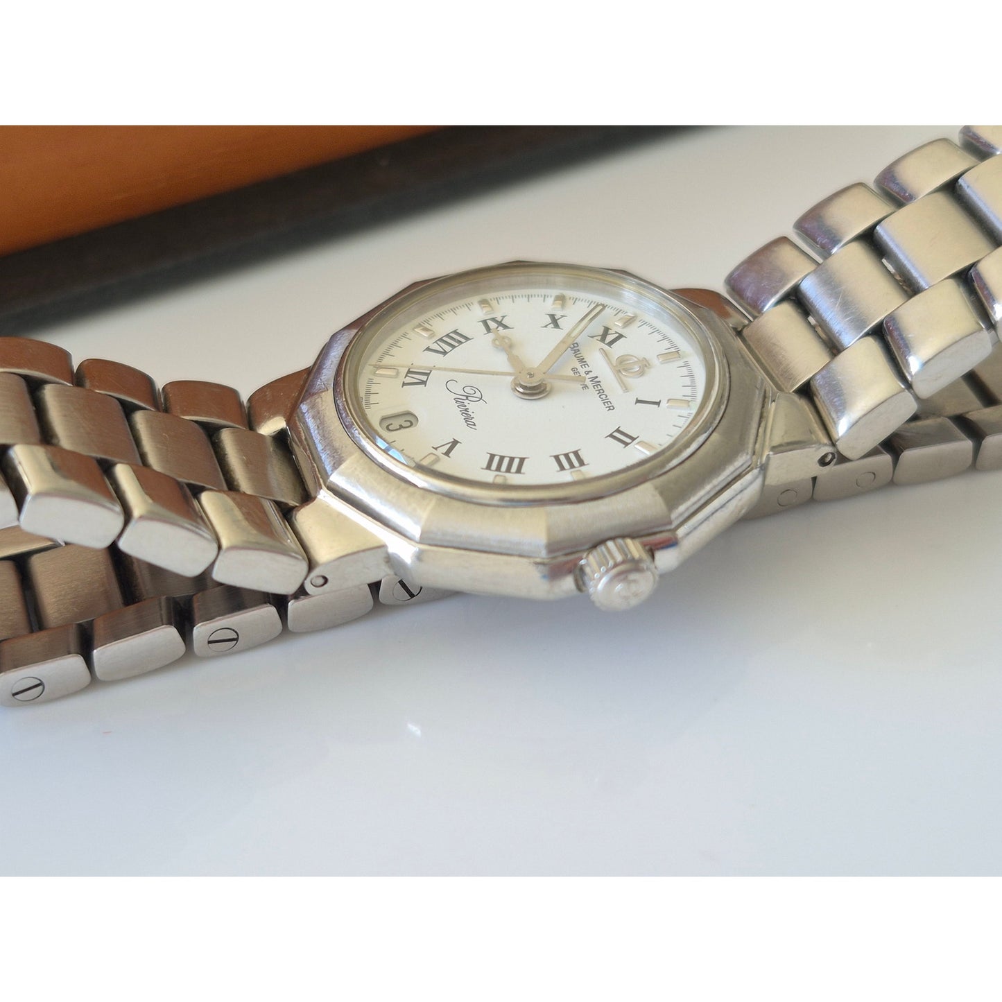Baume & Mercier Geneve Rivieria Stainless Steel Watch 5231