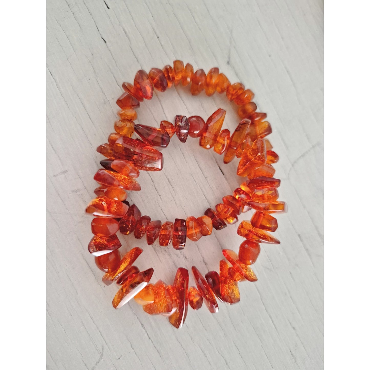 Vintage Faux Amber Jewelry Lot