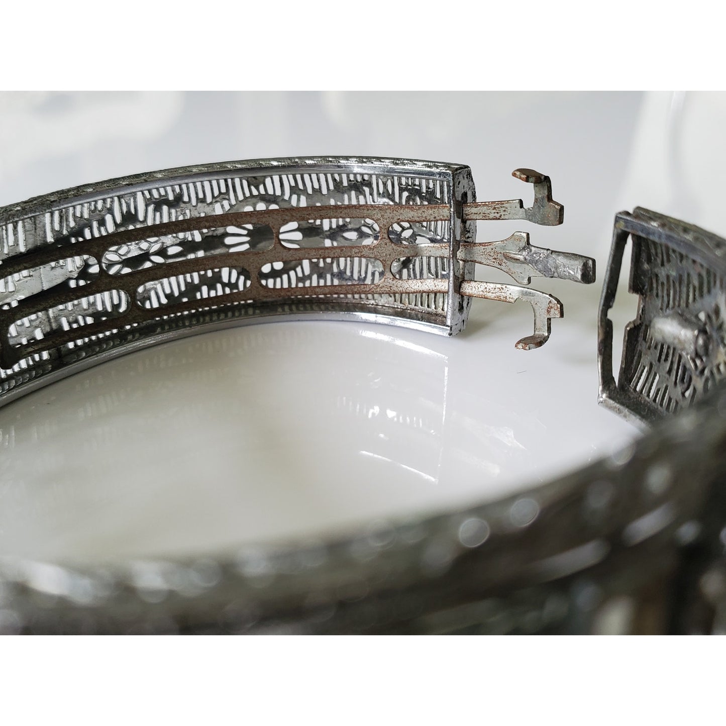 Vintage Art Deco Filigree Bracelet Project