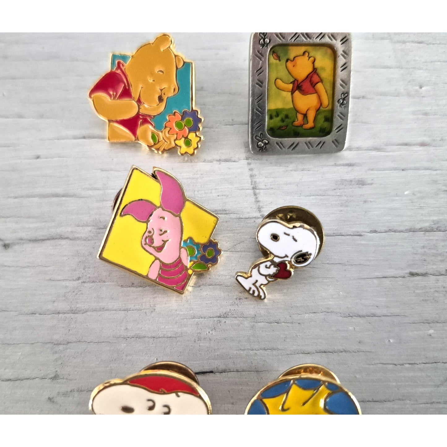 Vintage Disney Pin Set of 6