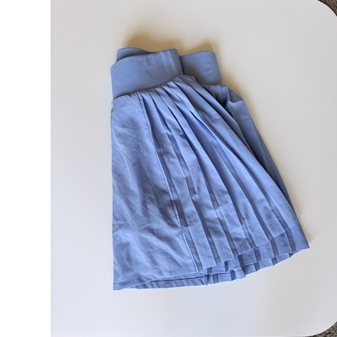 90 Degree Light Blue Ruffle Athletic Tennis Skirt