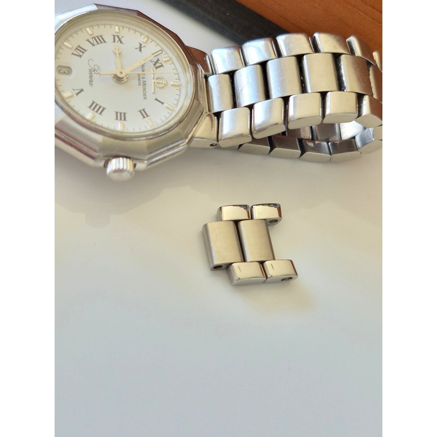 Baume & Mercier Geneve Rivieria Stainless Steel Watch 5231
