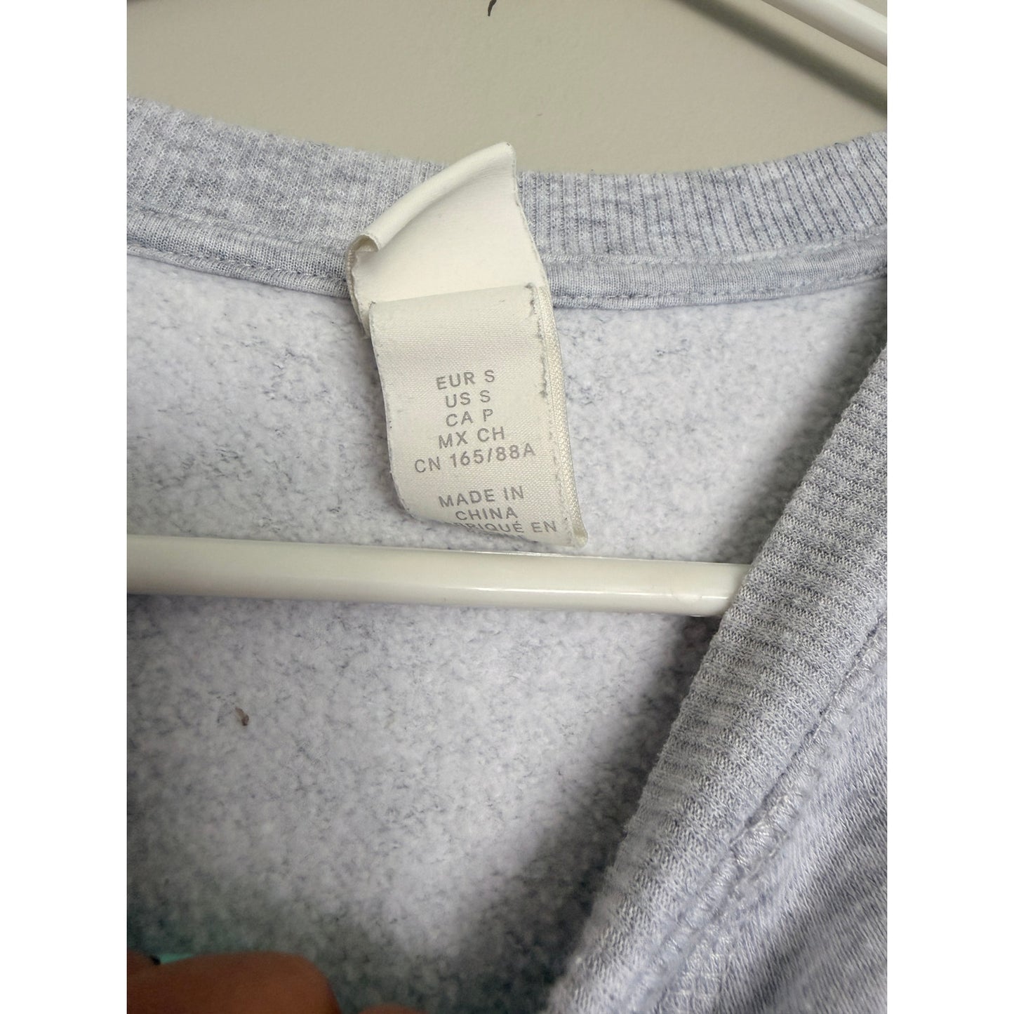 H&M Barcelona Gray Crewneck Sweater