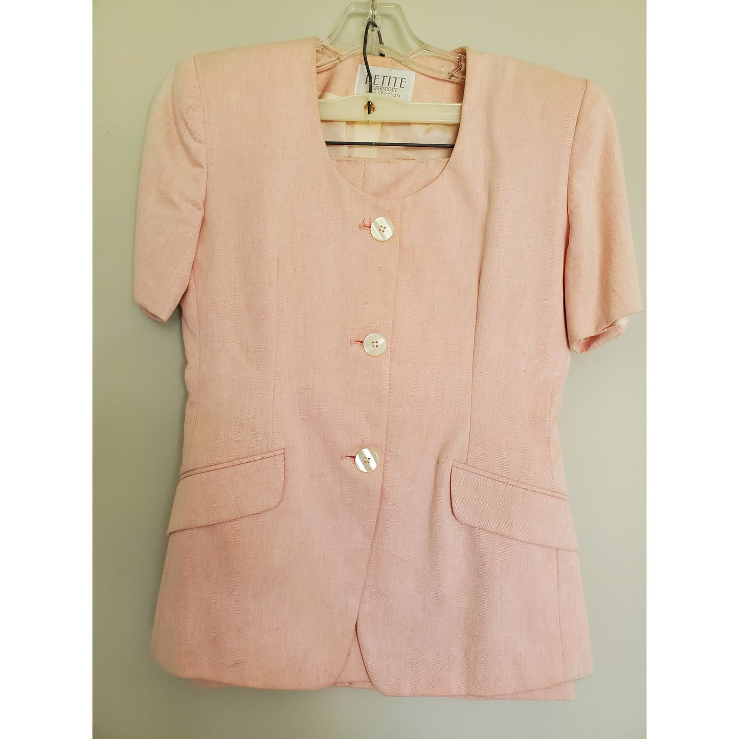 Vintage Petite Sophisticate Light Pink Matching Set