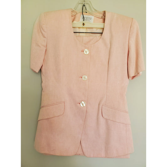 Vintage Petite Sophisticate Light Pink Matching Set