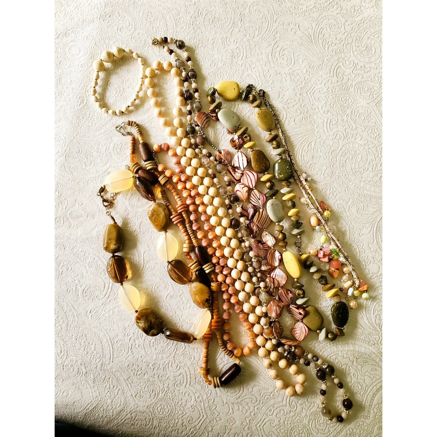 Vintage Beaded Necklace and Bracelet Lot