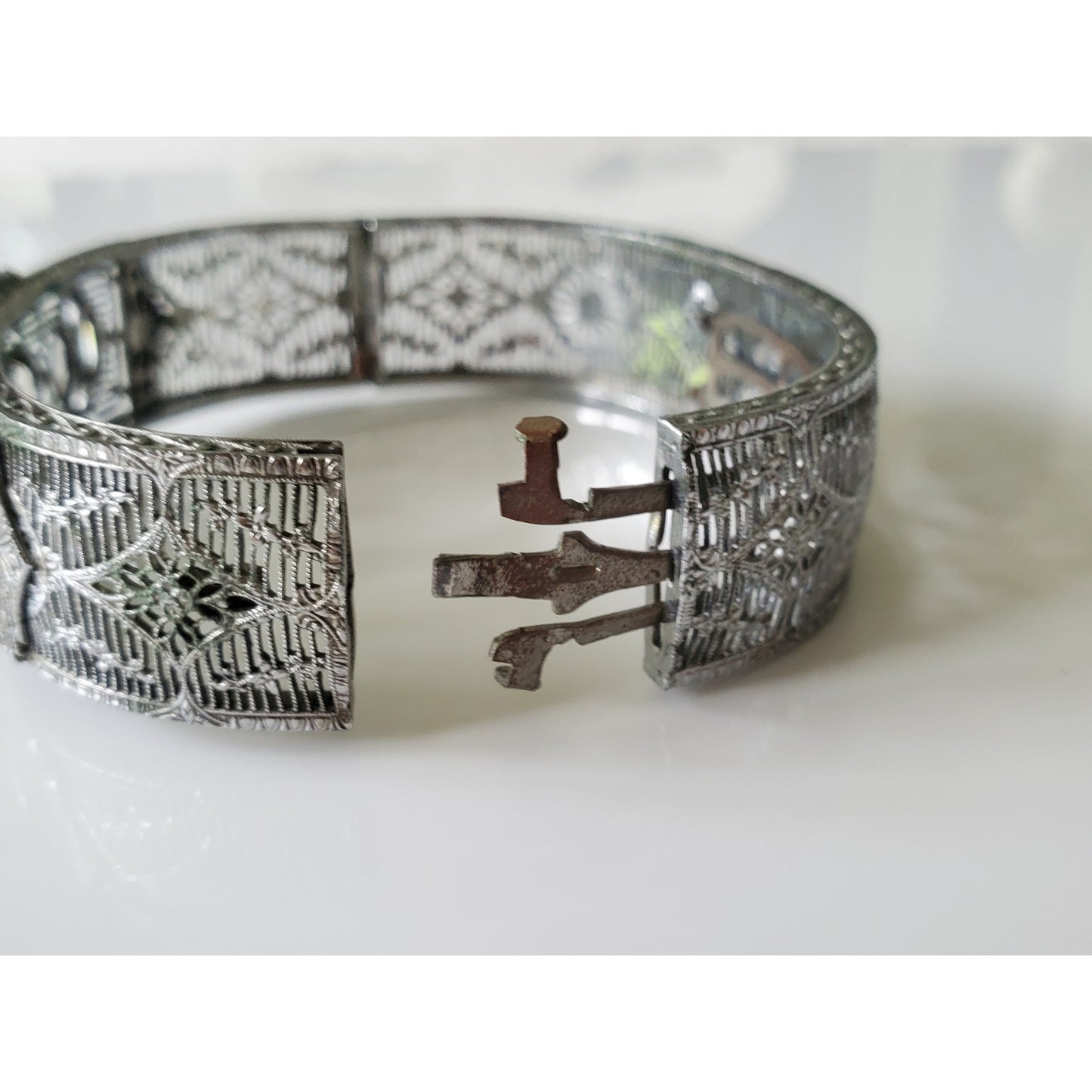 Vintage Art Deco Filigree Bracelet Project