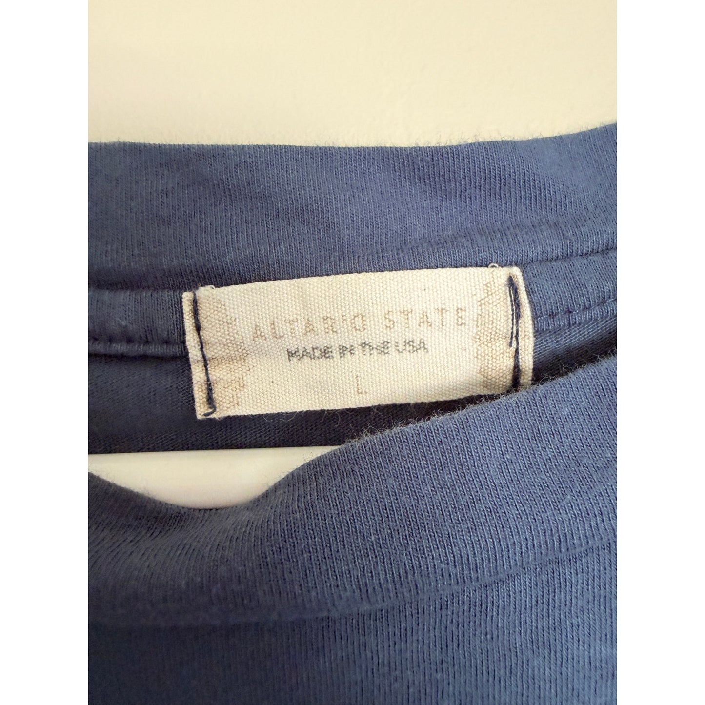 Altar'd State East Coast Navy Crop Tee