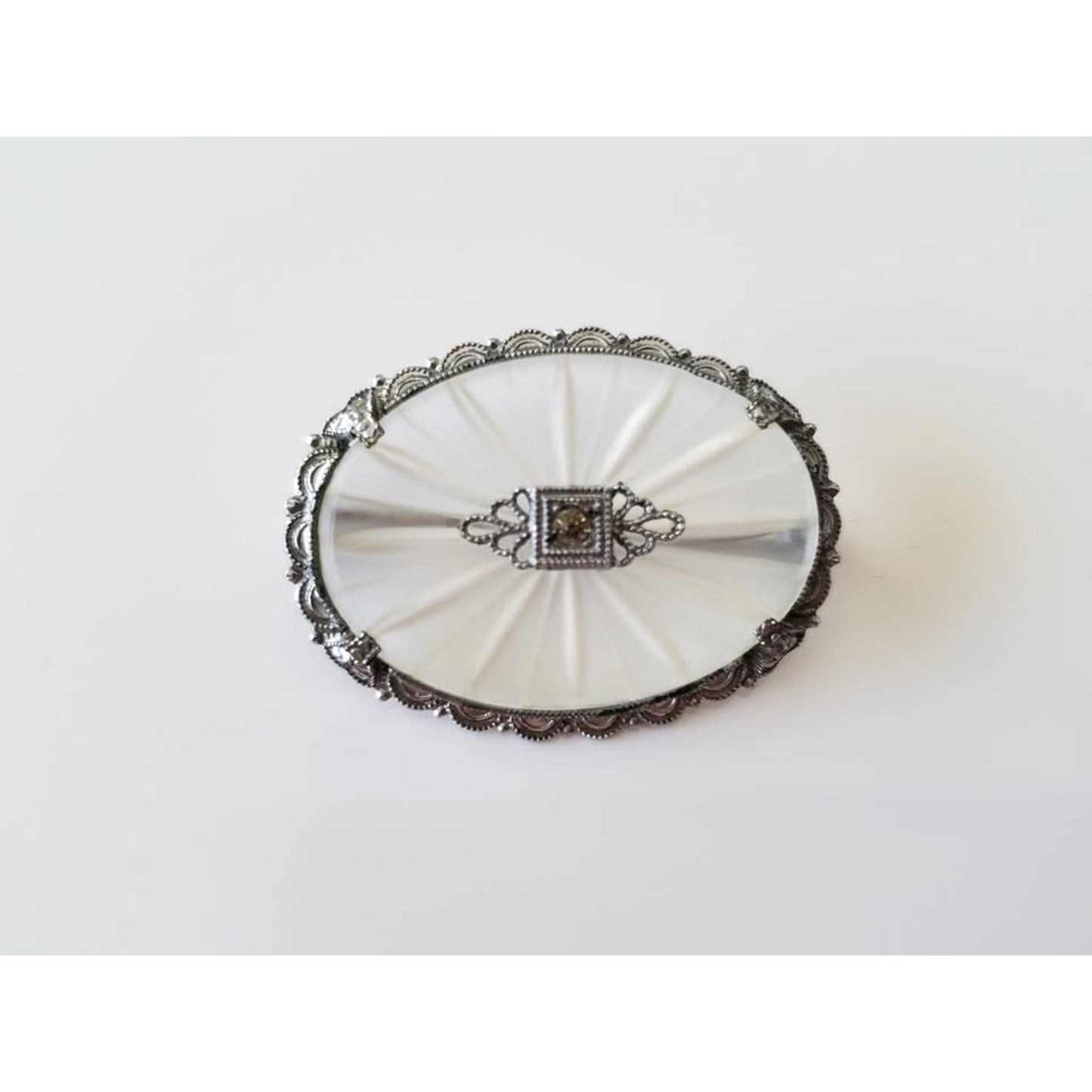 Vintage Camphor Brooch Pin