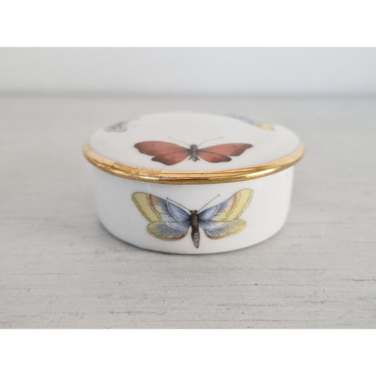 Vintage France Limoge Butterfly Trinket