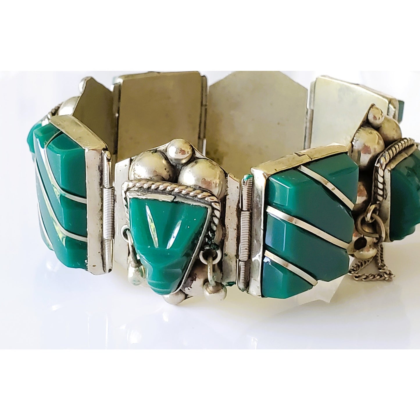 Vintage Mexico Sterling Silver Bracelet