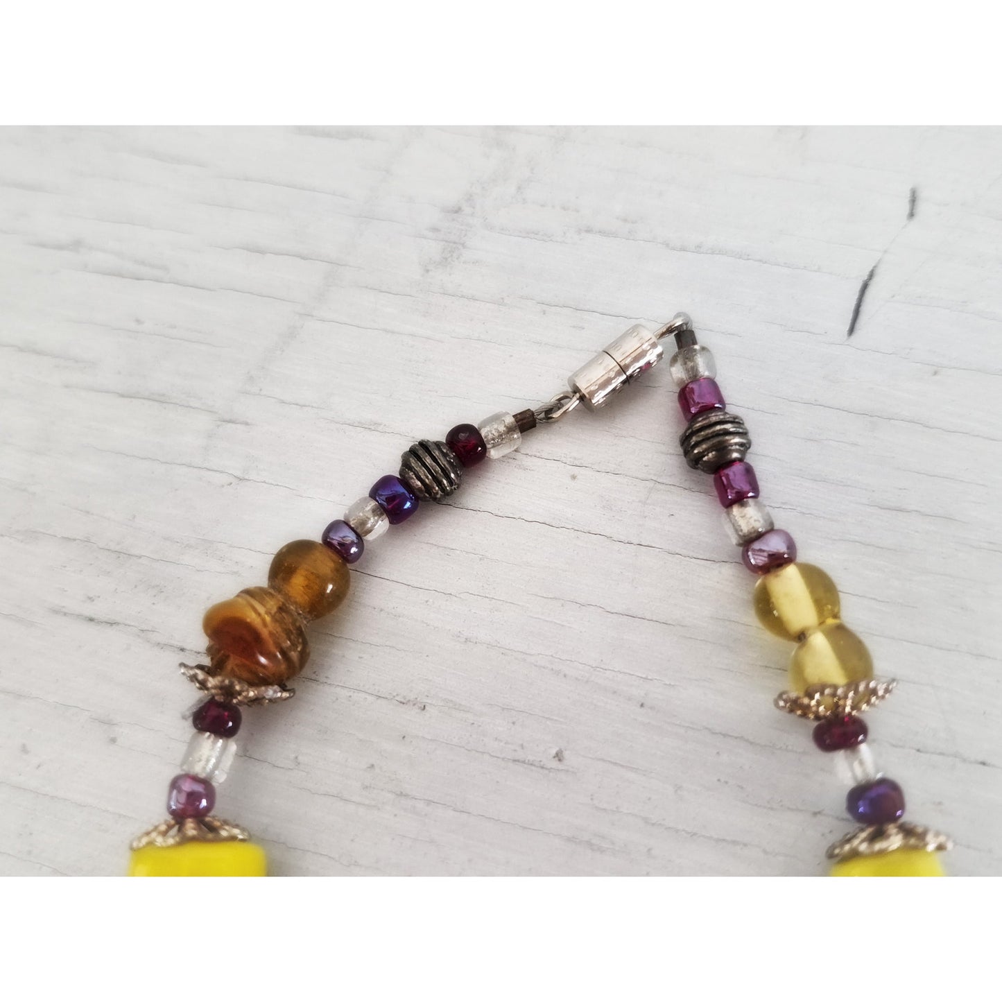 Vintage Chunky Faux Brown and Amber Jewelry Lot 2.0