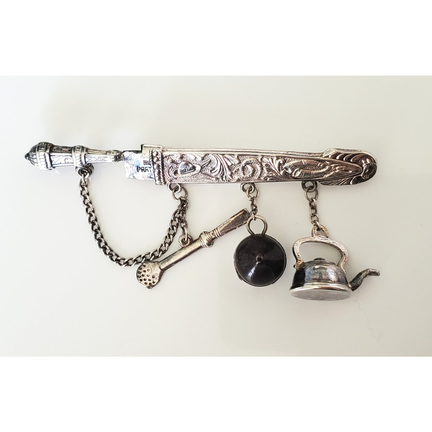 Vintage Eberkoc Sterling Silver Brooch