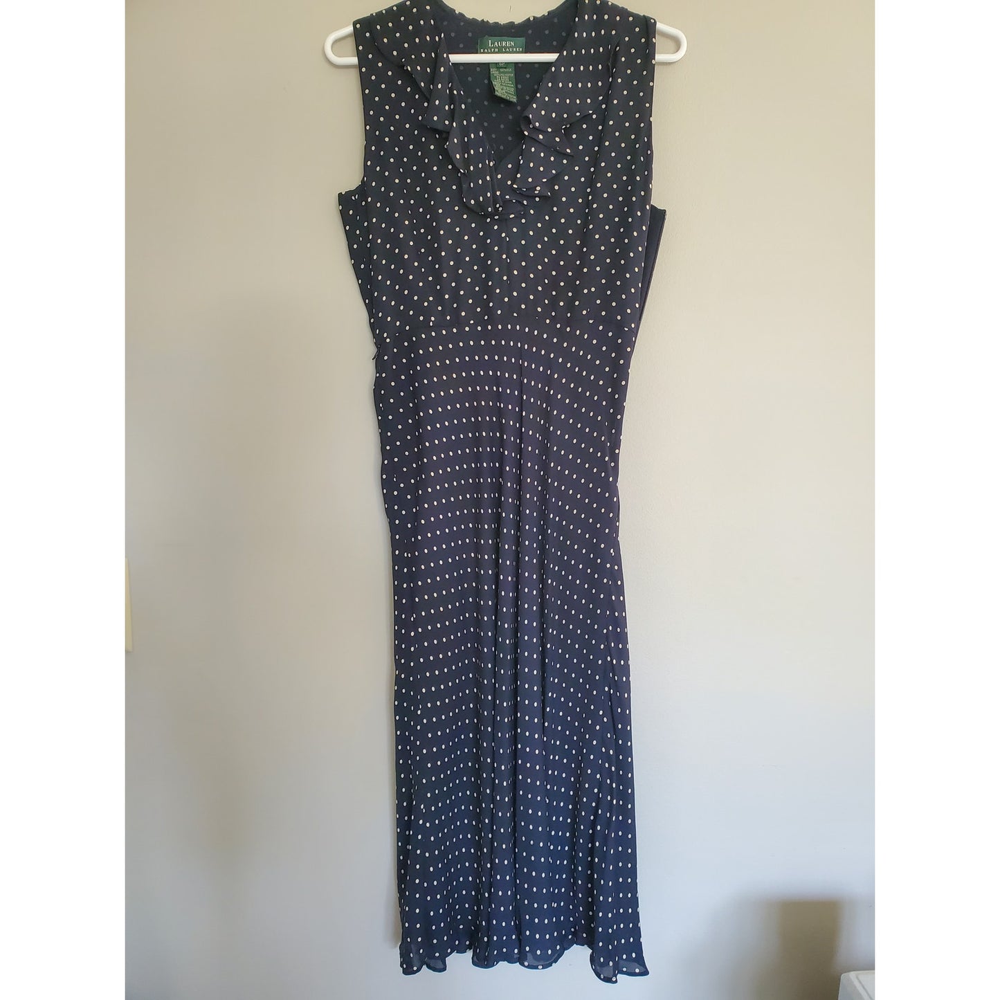 Vintage Petite Ralph Lauren Polka Dot Dress