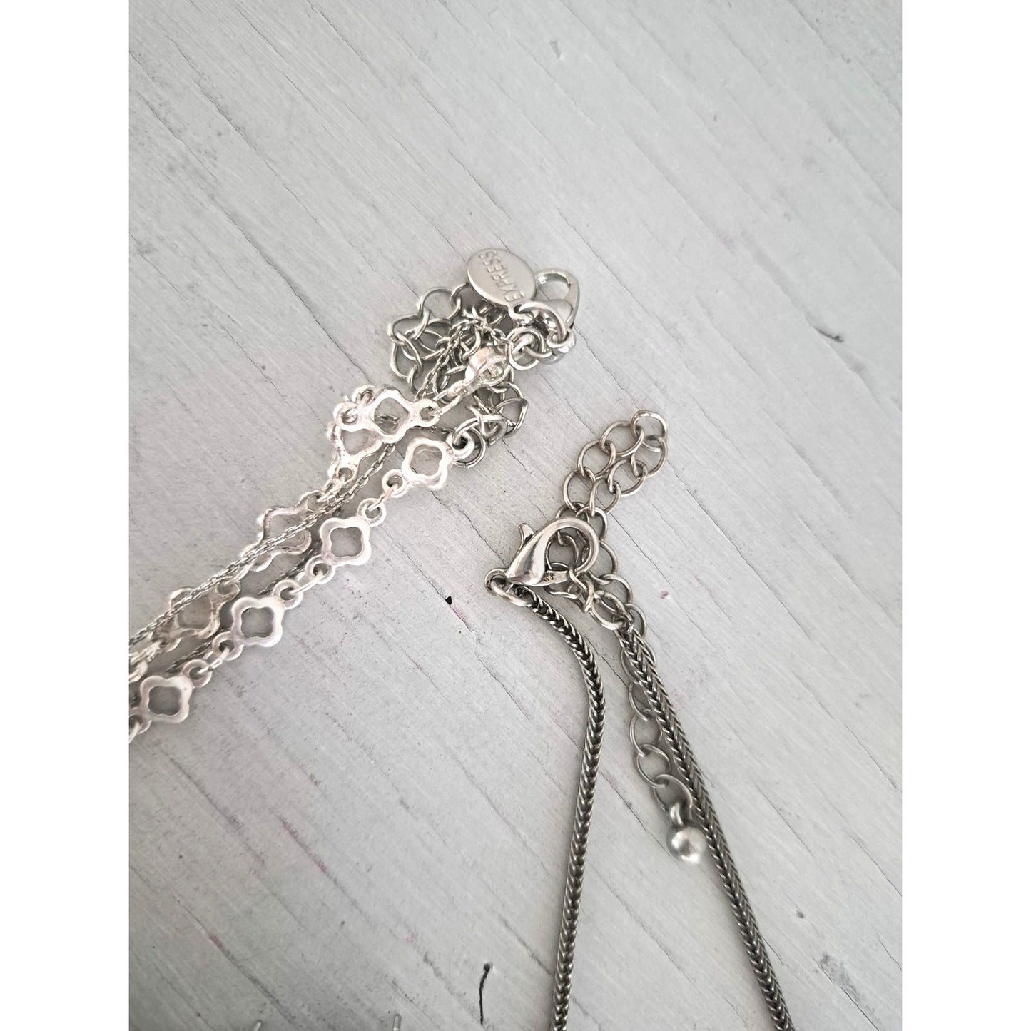 Modern Silvertone and Rhinestone Jewelry Lot