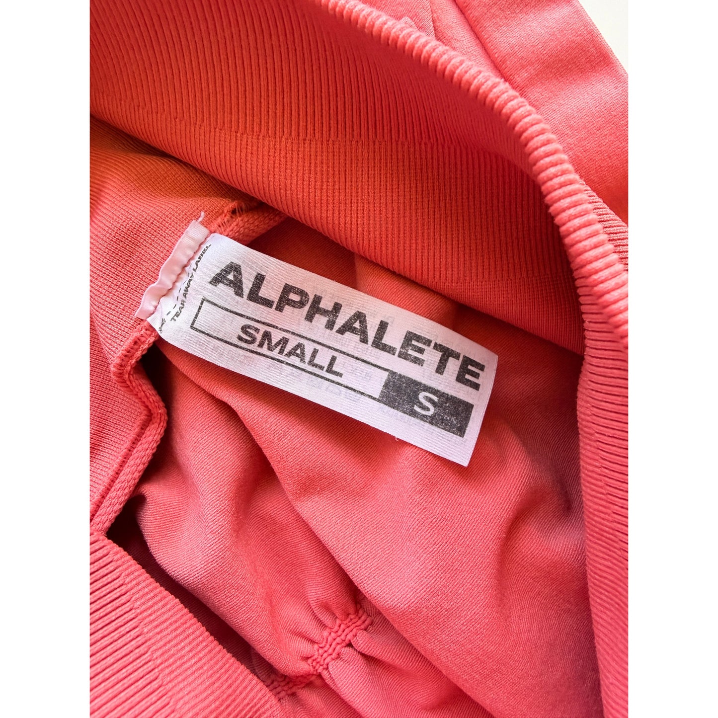 Alphalete Coral Workout Biker Shorts