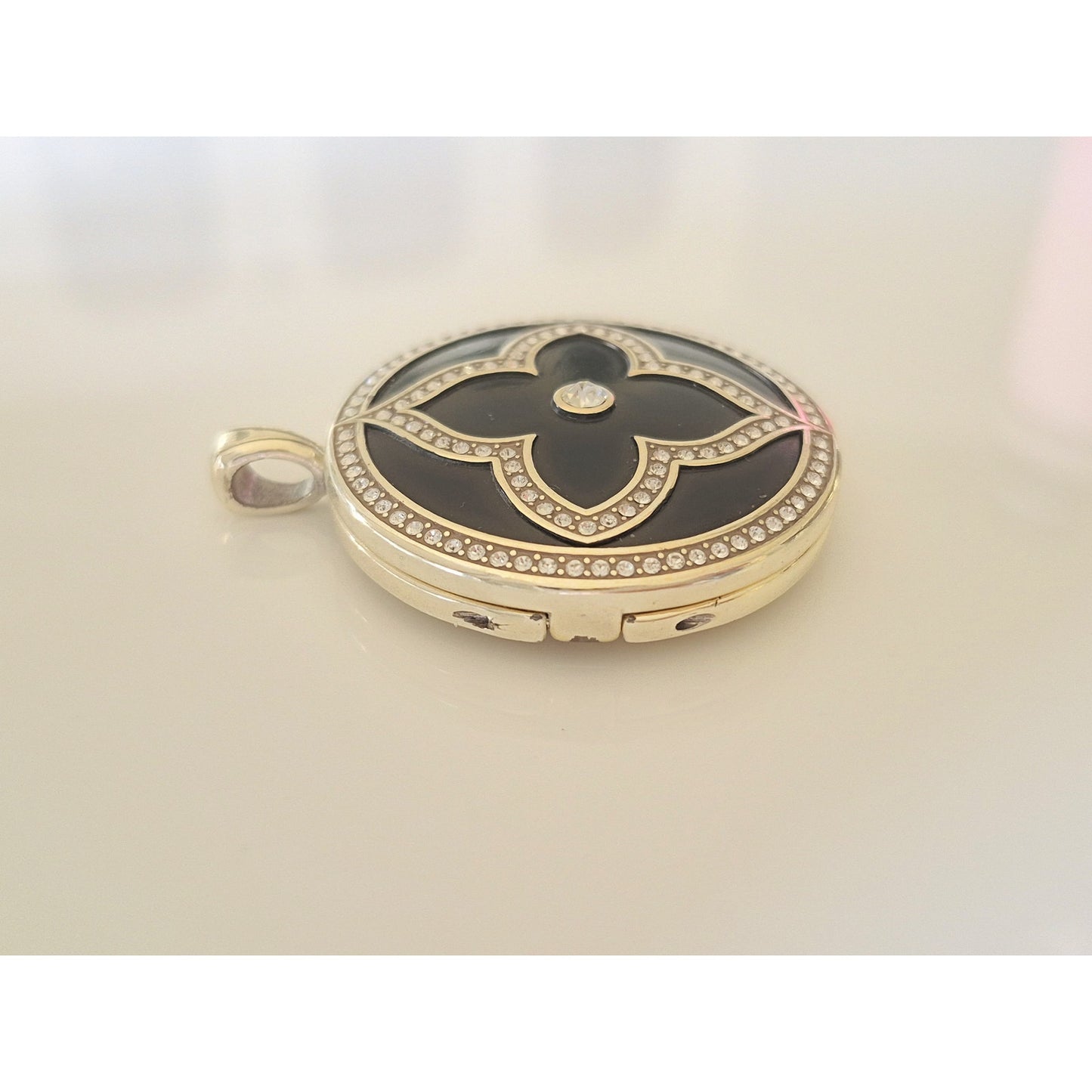 Brighton Toledo Alto Noir Convertible Locket Pendant