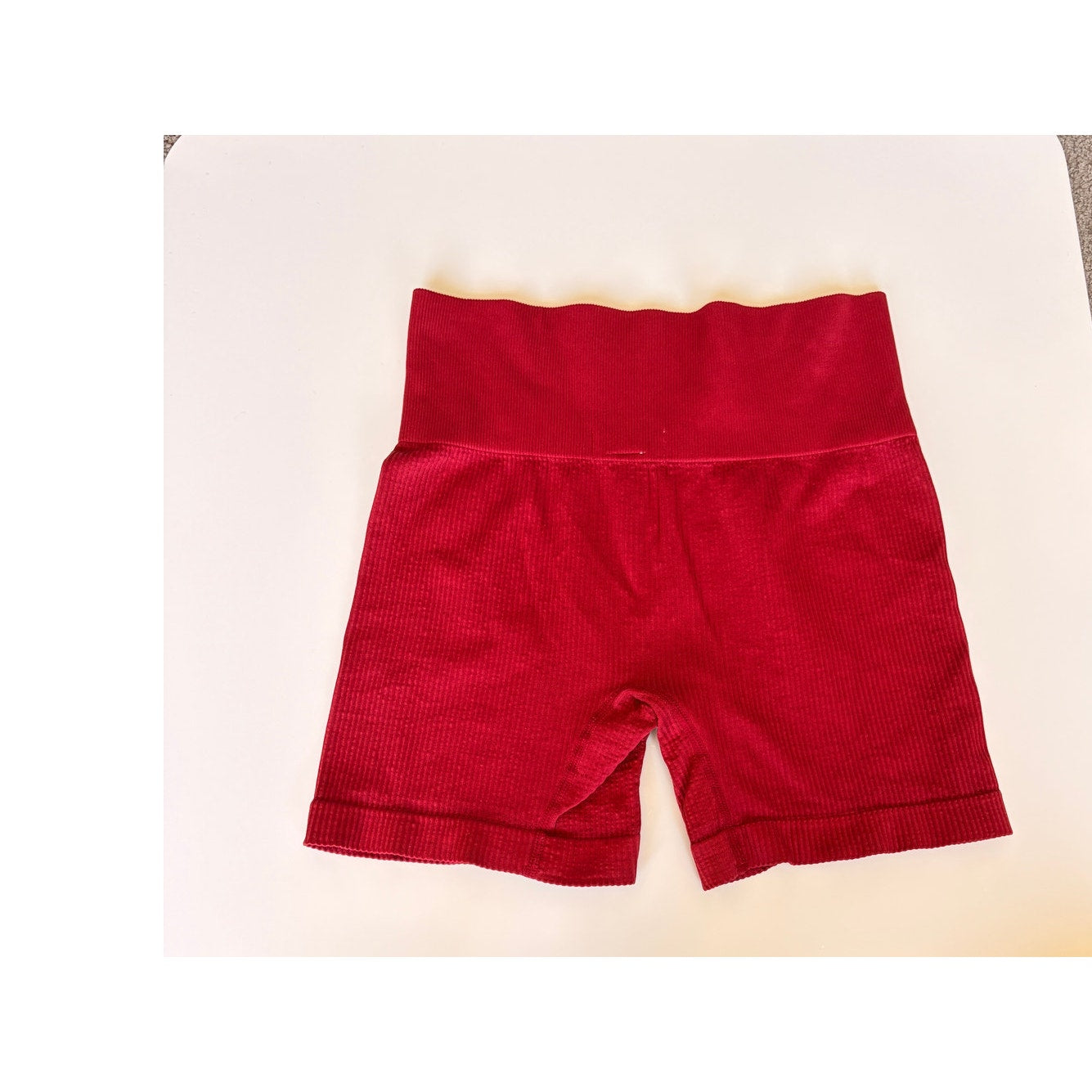 Target Red Biker Shorts