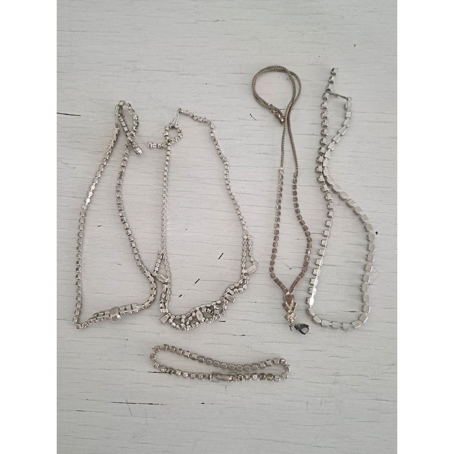 Vintage Rhinestone Jewelry Lot