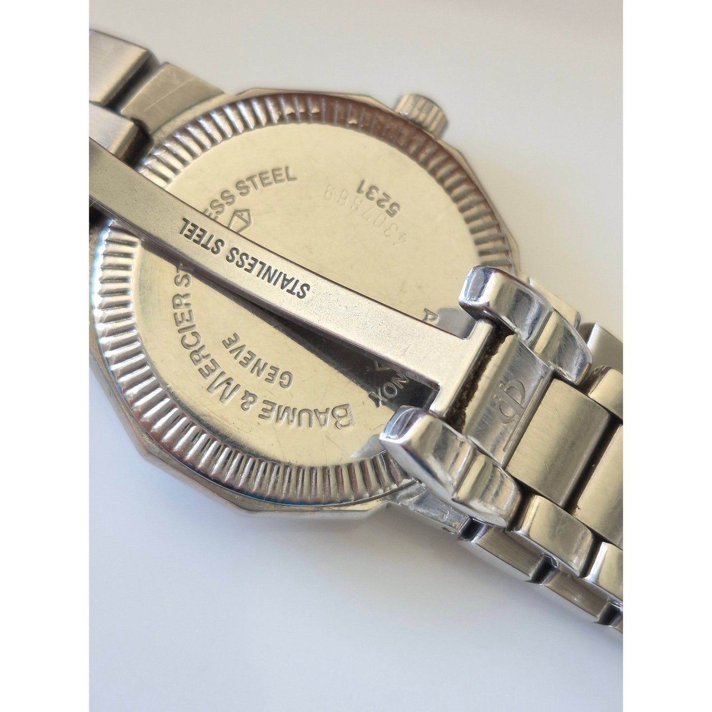 Baume & Mercier Geneve Rivieria Stainless Steel Watch 5231