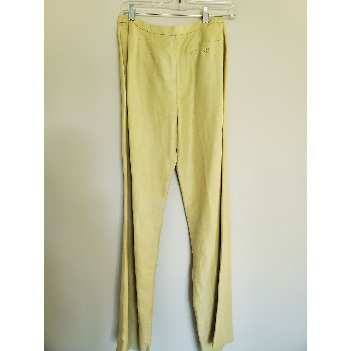 Vintage Loft Yellow Matching Set Vest and Pants