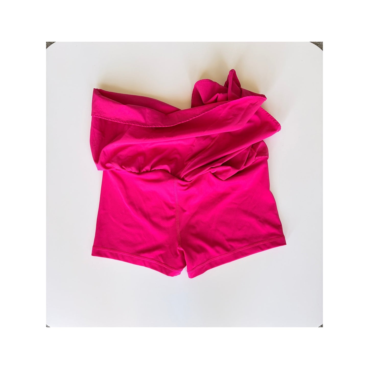 90 Degree Blue and Pink Athletic Shorts