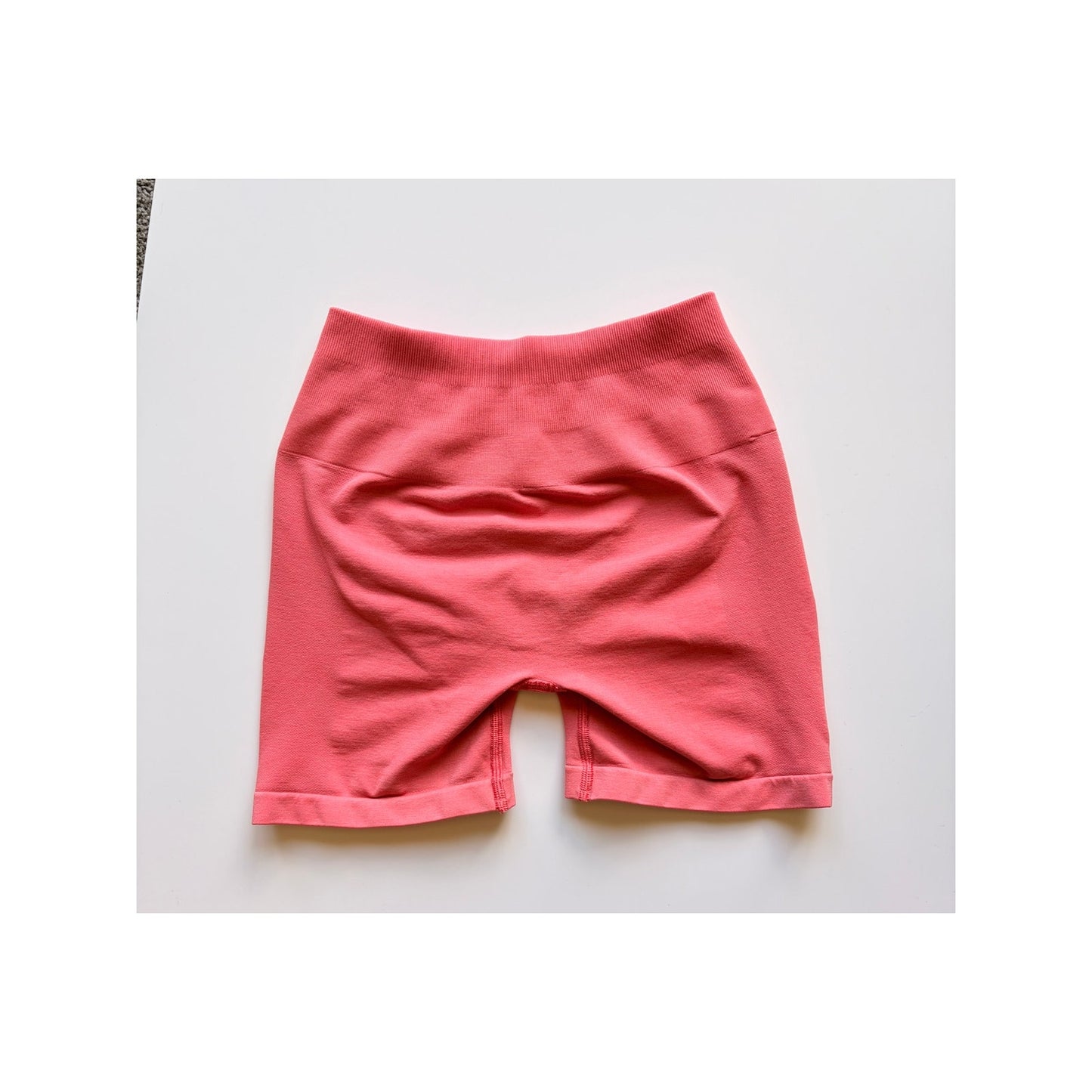 Alphalete Coral Workout Biker Shorts