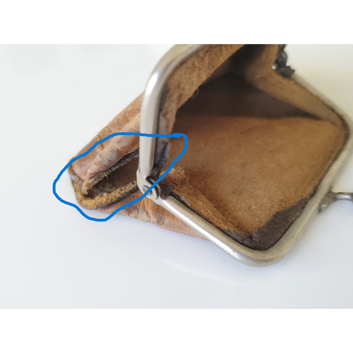 Vintage Leather Coin Purse