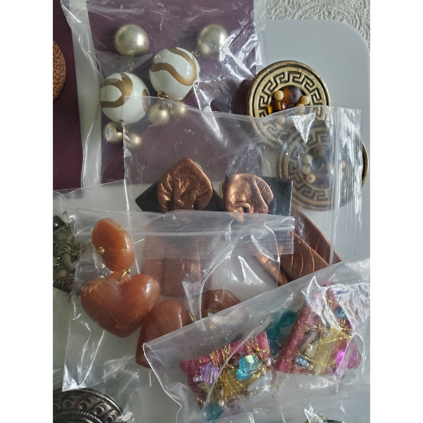 Vintage 1980s Earring Lot