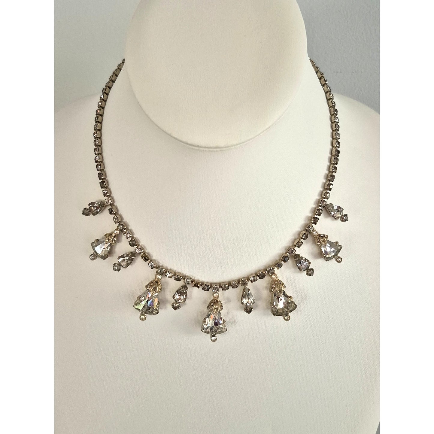 Vintage Kramer Designer Rhinestone Necklace