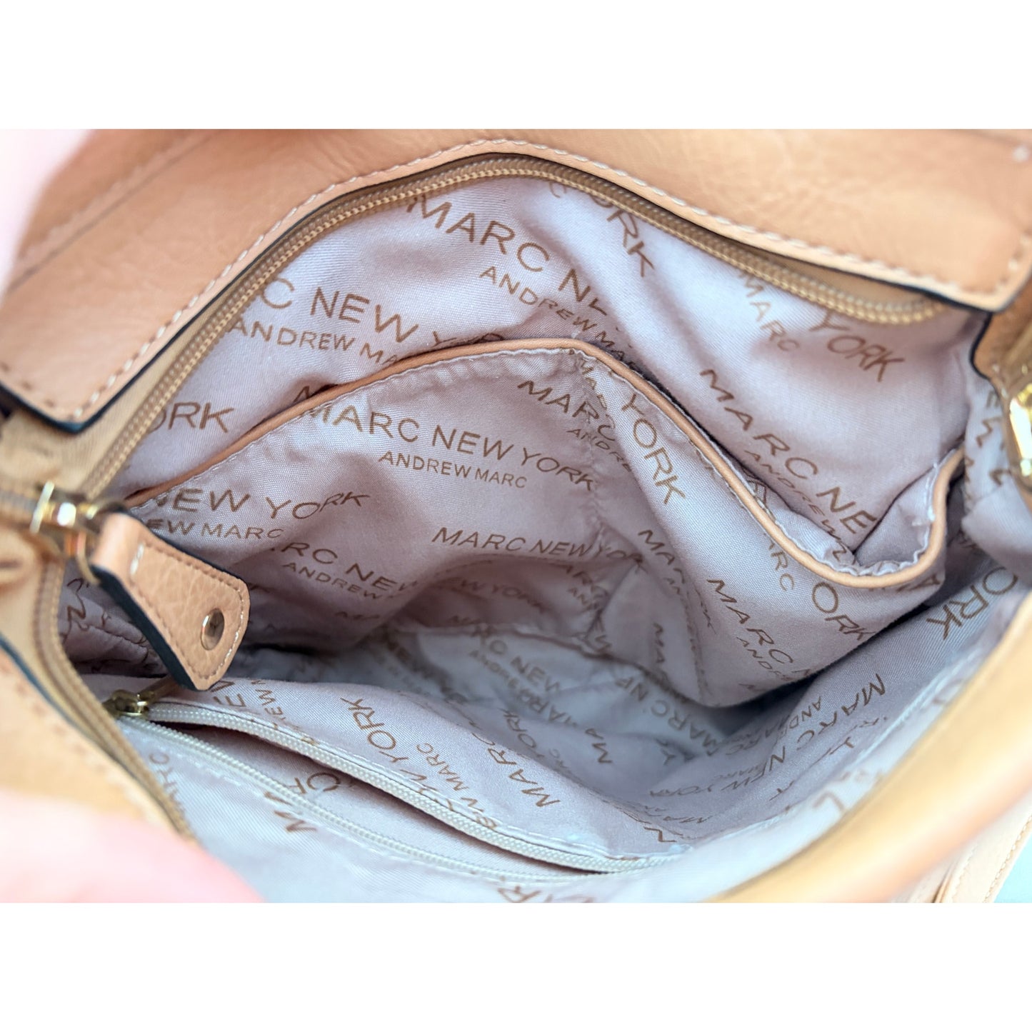 Marc New York Andrew Marc Tan Bag