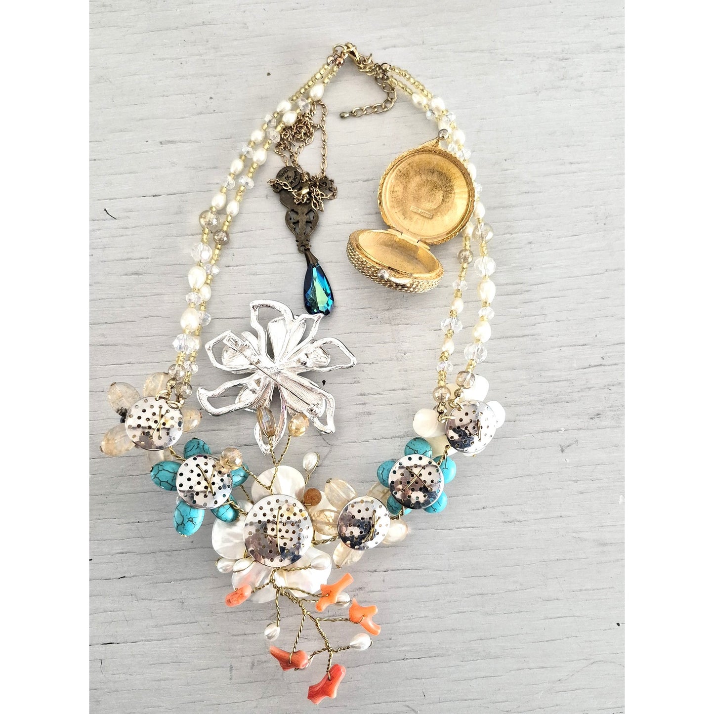 Vintage Spring Floral Jewelry Lot