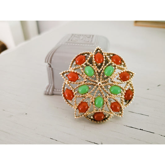 Vintage Sarah Coventry Acapulco Brooch