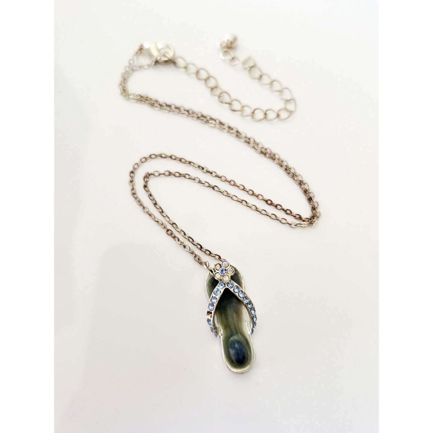 Vintage Avon Flip Flop Sandal Necklace