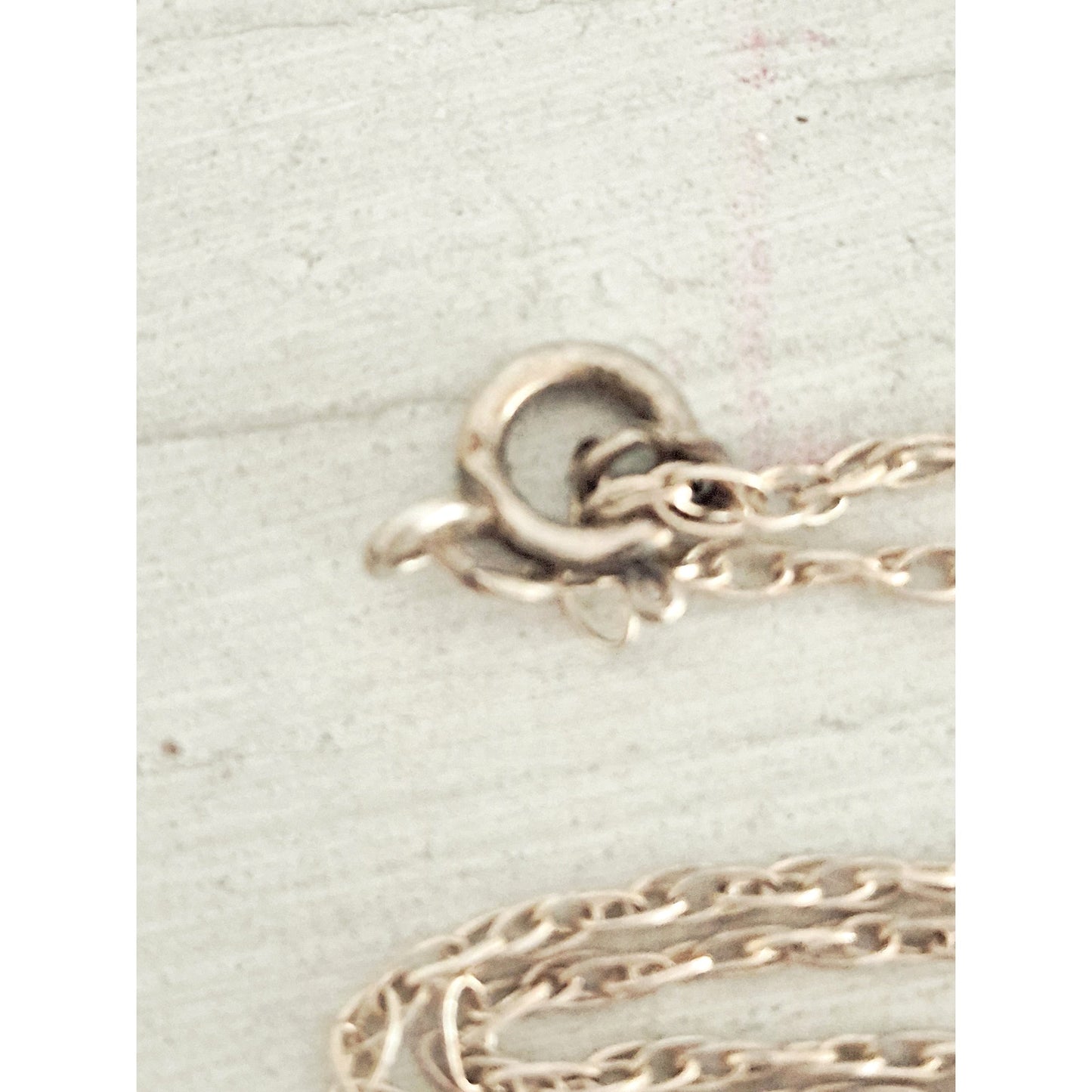 Sterling Silver Native American Navajo Mother of Pearl Necklace