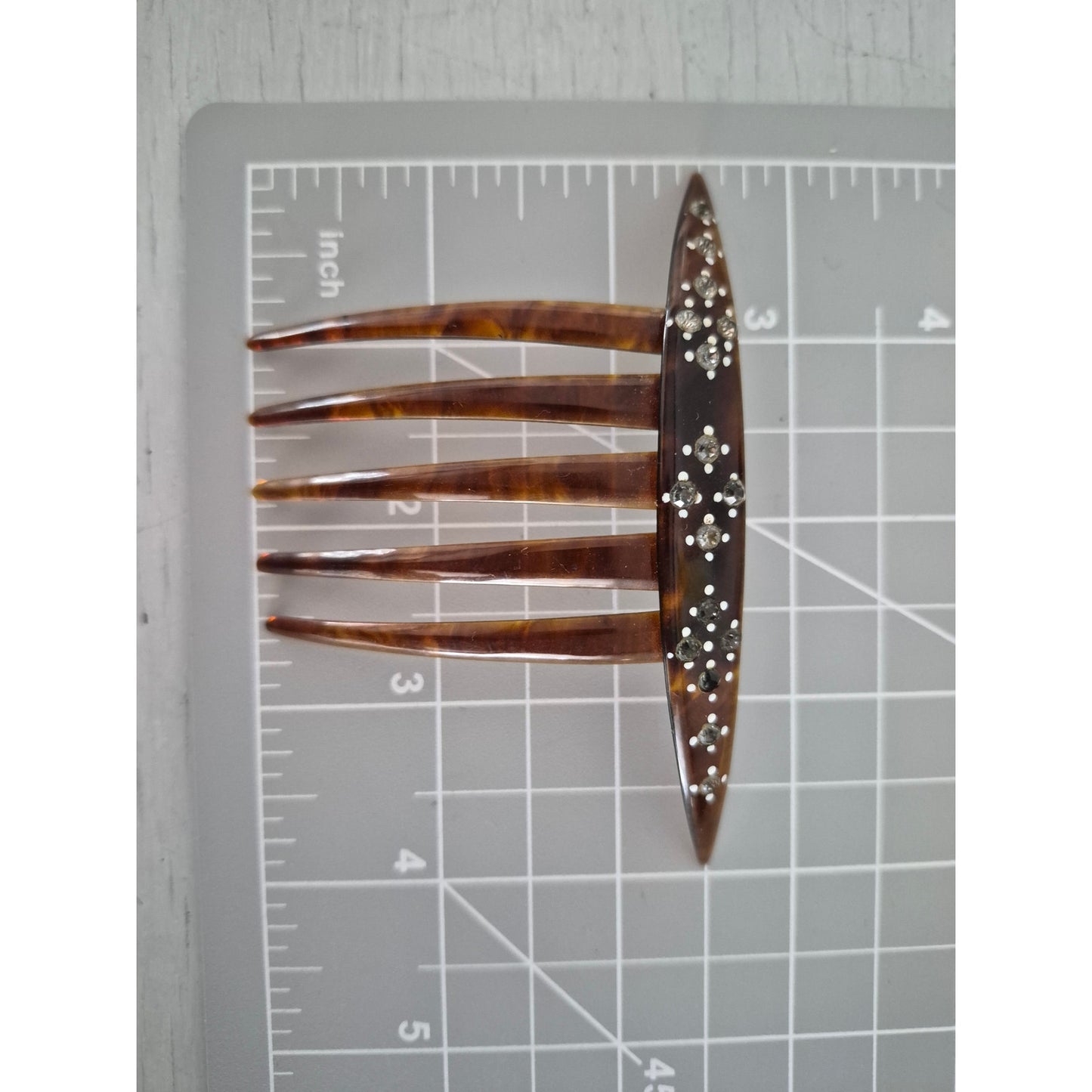 Vintage Hair Comb and Barrette Lot of 6