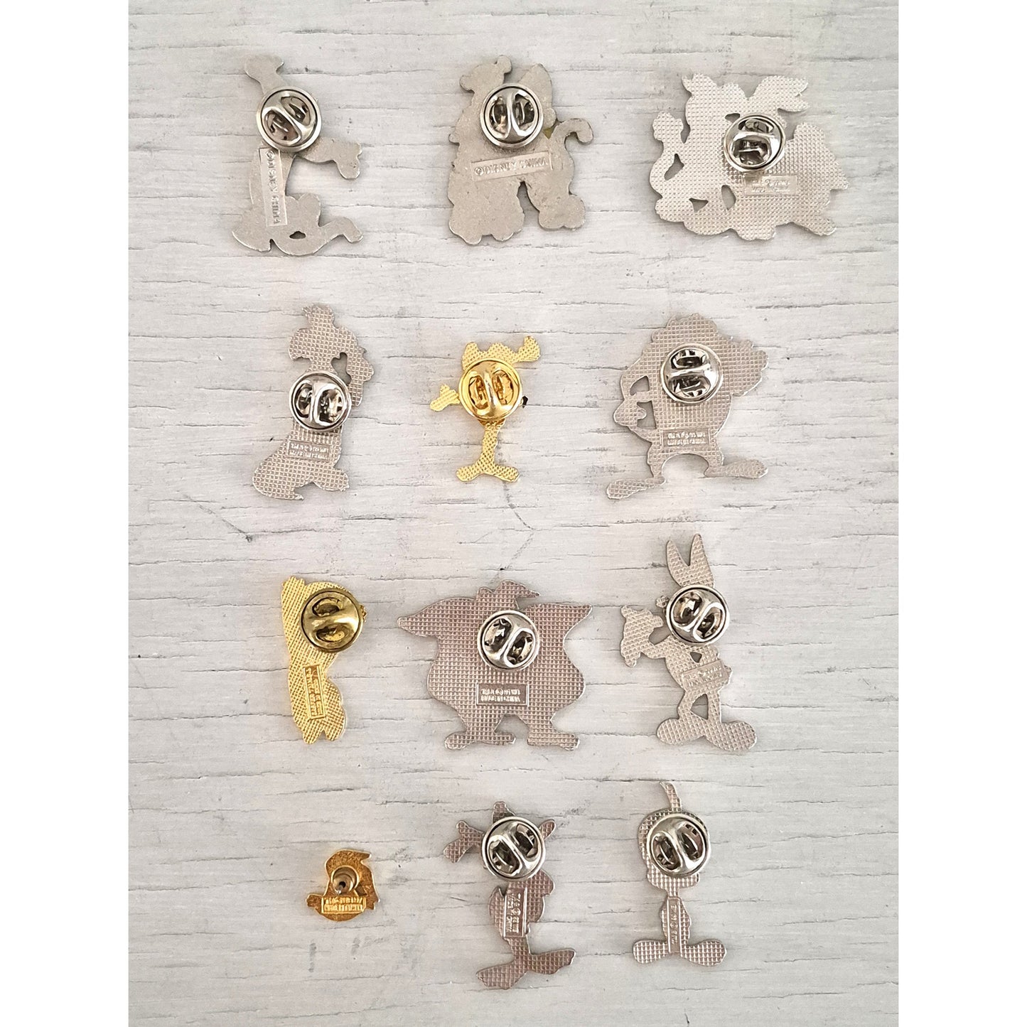 Vintage Warner Bros. Looney Tunes and Disney Enamel Lapel Pins